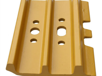 Caterpillar Triple Bar Grouser Track Shoe with Mud Hole